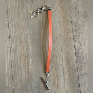 Lori Bonn Tangerine Dream Leather Charm Bracelet